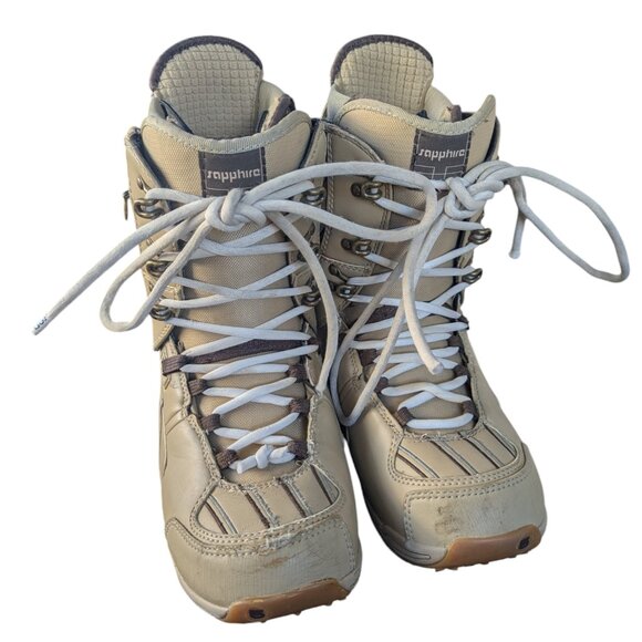 🏂🏼 Burton Sapphire Tan Women's Snowboard Boots - Women's Size 8 🏂🏼 - Picture 5 of 16